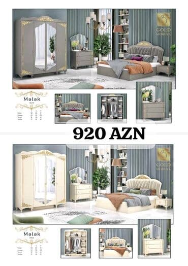 işlenmiş termolar: İkinəfərlik çarpayı, Dolab, Termo, 2 tumba, Azərbaycan, Yeni — 10