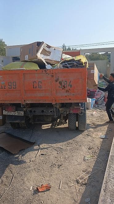demir seyf qapi: Xidmət: Hər növ tullantıların daşınması Təsvir: - Tikinti-söküntü — 5