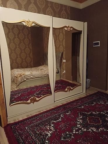 dehliz guzgusu: 2 qapılı, Güzgülü, Bej, Kupe, Düz dolab — 2