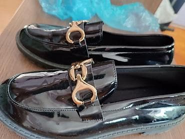 dəri plaş: Qadın loaferləri – laklı qara - Model: Klassik loafer - Rəng: Qara — 2