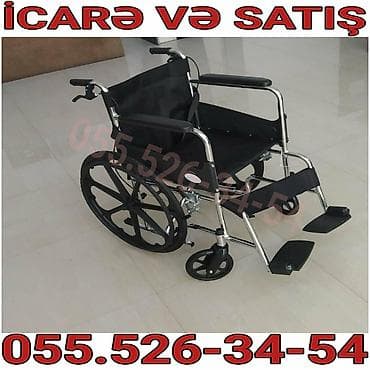 əli̇l: İcarə və satış üçün əlil arabası - Mexaniki tip, özünü idarəetmə üçün — 1