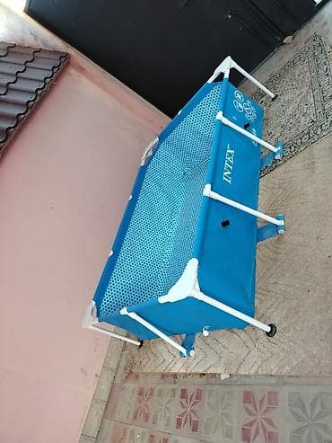 INtex Rectangular Frame Pool – karkaslı bağ hovuzu - Model: Intex