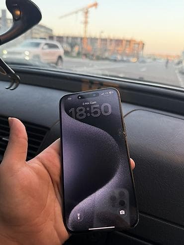 Mobil telefon və aksesuarlar: IPhone 15 Pro Max, 256 GB, Blue Titanium, Qırıq, Barmaq izi, Face ID — 4