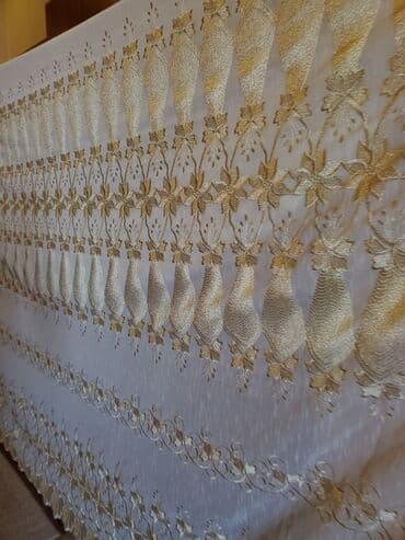 hazir perde: Hazır tikilmiş tül pərdə — 2