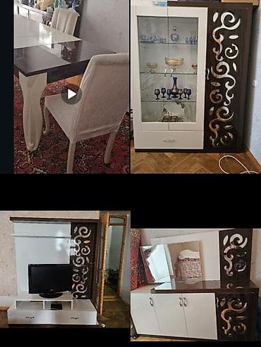 İşlənmiş, Komod, Masa və oturacaqlar, TV altlığı — 1
