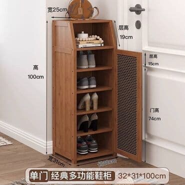 ucuz dolab: Yeni, Açılan, 1 qapı Düz dolab, Ayaqqabı dolabı, Çin — 2