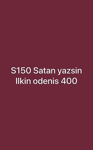 gurcustan ford bazari: S150 modelini axtarıram. İlkin ödəniş: 400 — 1