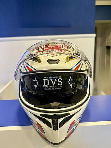 cg motor: Motosiklet dəbilqəsi – DVS (Dual Visor System) - İkili vizor sistemi — 3