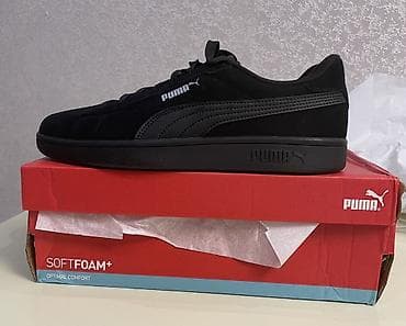 PUMA SMASH 3.0 Qara Sneaker ayaqqabı - Rəng: tam qara (Puma Black – — 3