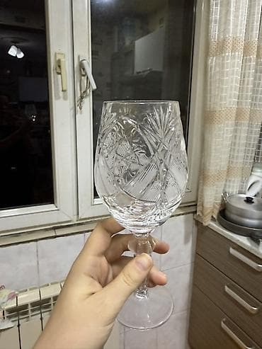 Qədəhlər, Şüşə, 6 ədədli dəst