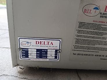 delta: İşlənmiş, Sənaye üçün, 1 faza, Gərginliy stabilizatoru, 220 V, Ünvandan götürmə, Kredit yoxdur — 3