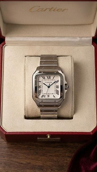 smart saat adapter: Yeni, Qol saatı, Cartier, rəng - Gümüşü — 2