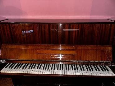 gitara akustik: Upright pianino – “Fantaziya” modeli - Korpus: parlaq laklı tünd qoz — 3