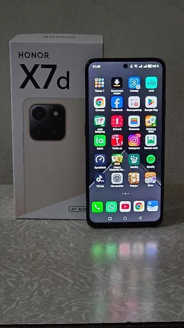 samsung grand 2: Honor X7d, rəng - Qara — 2