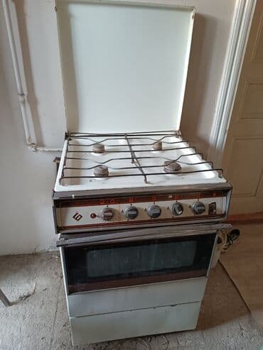 qaz sobasi ve qiymeti: Plitə Qazlı, Ayrıca dayanan, 4 gözlü — 1