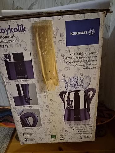 korkmaz samovar: Elektrik Samovar, 3 l — 1