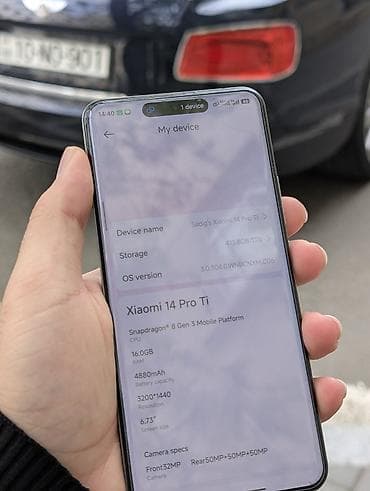 poco x3 yeni: Xiaomi 14 Pro, 1 TB, rəng - Boz — 4