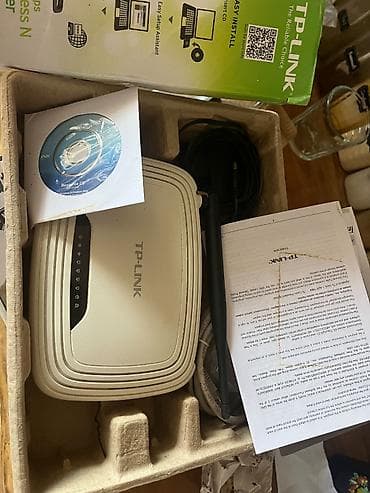 Tp-link ruter işlənmiş, başqa internet çəkdirmişik seyə satırıq