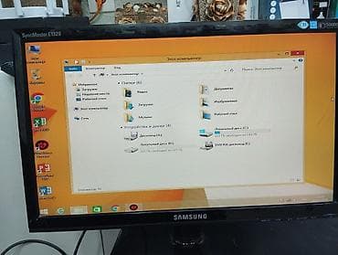 Masaüstü kompüter seti – sistem bloku + Samsung monitor ram 4. yadas — 10