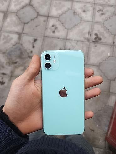 Kompüter, noutbuk və planşetlər: IPhone 11, 128 GB, Yaşıl, Face ID — 1