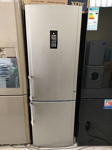 ariston temiri: İşlənmiş 2 qapılı Hotpoint Ariston Soyuducu Satılır, rəng - Boz, Təkərli — 1