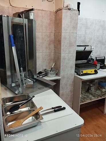 Готовый бизнес: TƏCİLİ! Şamaxinkada Hazır işlək dönər biznesi satılır! Tam qurulu və — 5