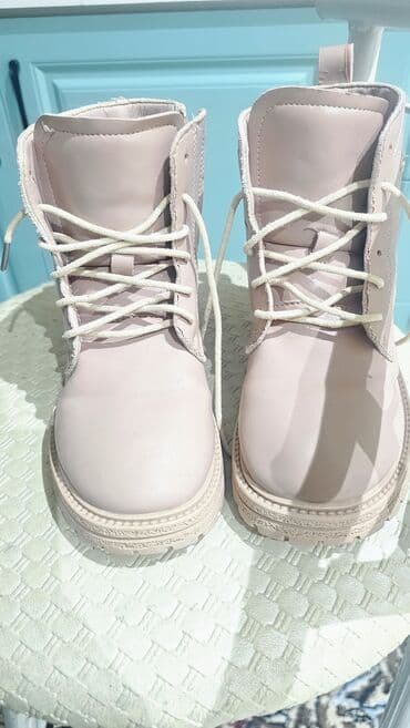 Cinslər və şalvarlar: Uşaq üçün isti payız/qış çəkmələri - Rəng: açıq pudra/çəhrayı - — 2