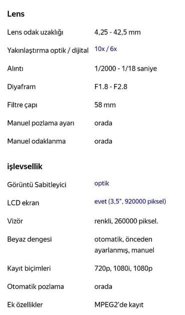 ses yazan cihaz: Canon XF100 və aksesuarları: Əlavə tripod, Əlavə yaddaş kartları(3 — 15