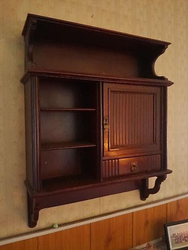 Antik mebel.1930 iller őlcú- 65×60×19 sm material - şabalıd agacı — 1