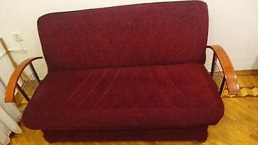 Mebel: Mini-divan, İşlənmiş, Açılan, Bazalı, Vеlur parça, Çatdırılma yoxdur — 3