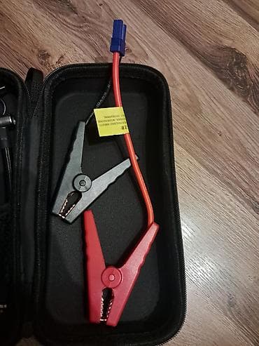 avtomobil diaqnostika: Çoxfunksiyalı avtomobil permeçka aparatı(jump starter) və təkər — 3