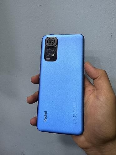 telfun satsi: Redmi Note 11S, 128 GB, rəng - Mavi, Sensor, Barmaq izi, İki sim kartlı — 1