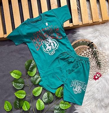 ayaqq: Uşaq dəsti – futbolka və şort - Model: “Boys Skate All Day” temalı - — 7