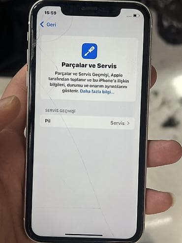 IPhone 11, 128 GB, Ağ, Face ID