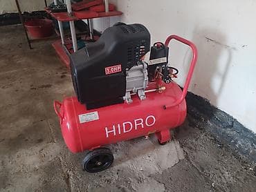 kreditle kompressor: HIDRO hava kompressoru - Güc: 3.0 HP (etiket üzərində göstərilib) - — 2