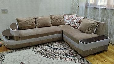 Künc divan, İşlənmiş, Açılan, Bazalı, Parça, Çatdırılma yoxdur