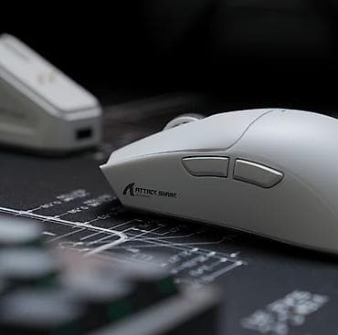 i7 3: Attack Shark X11 oyun siçanı + şarj stansiyası Qutusuda Açılmayıb - — 6