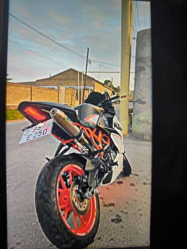 Lincoln: KTM RC 250. Azərbaycanda bir məndədir bu model. Vuruğu zədəsi — 2