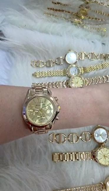 mini çanta: Yeni, Qol saatı, Michael Kors, rəng - Qızılı — 1