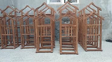 payiz sekilleri instagram: Ağacdan paltar dayağı – valet stendi - Material: bərk təbii ağac — 1