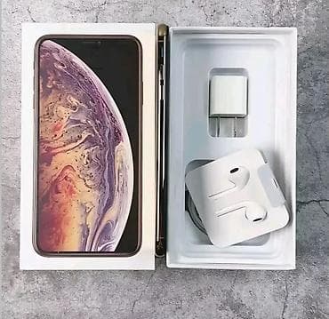 iphone xs max kredit: IPhone Xs, 256 GB, Matte Gold, Zəmanət, Face ID, Sənədlərlə — 2