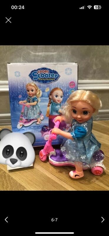 simba gəlincikləri: Sport Scooter gəlincik, uşaqlar üçün nəzərdə tutulmuş əyləncəli bir — 3