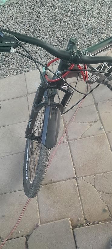 velosiped elektrikli: GMACK GM-68 dağ velosipedi - Çərçivə: yüngül alaşımlı, qara rəngdə — 4