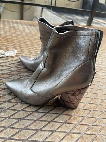 tangetka ayaqqabi modelleri: PAZOLINI qadın botları - Model: qısa borulu, iti burunlu - Rəng — 2