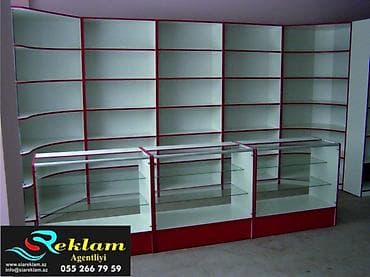 heyvan alqi satqisi: Mağaza üçün vitrin və stendlər — 9