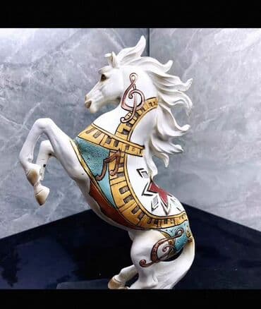 Qab-qacaq və mətbəx ləvazimatları: Fiqur, Keramika, rəng - Ağ — 2