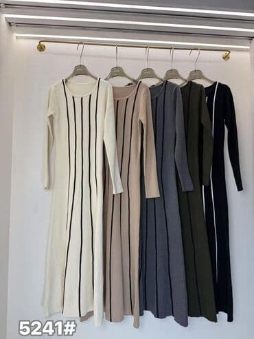 don modeleri: Zolaqlı uzun don – zərif siluetli, uzunqol model. - Dizayn: Bədənə — 5