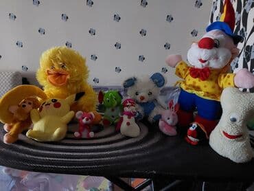 детские гольфы: Детские мягкие игрушки, за всё 20 ман — 4