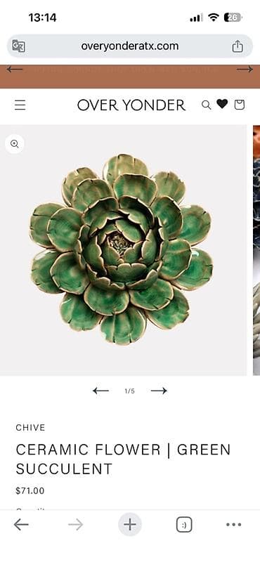 Pastel dəstləri: Fiqur, Keramika, rəng - Yaşıl — 2