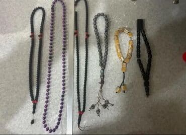 Çantalar: Məcmu təsbeh dəsti - Müxtəlif dizayn və materiallarda təsbehlər — 2